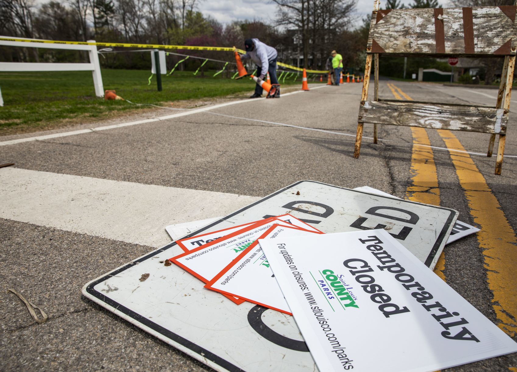 St. Louis County closes the parks